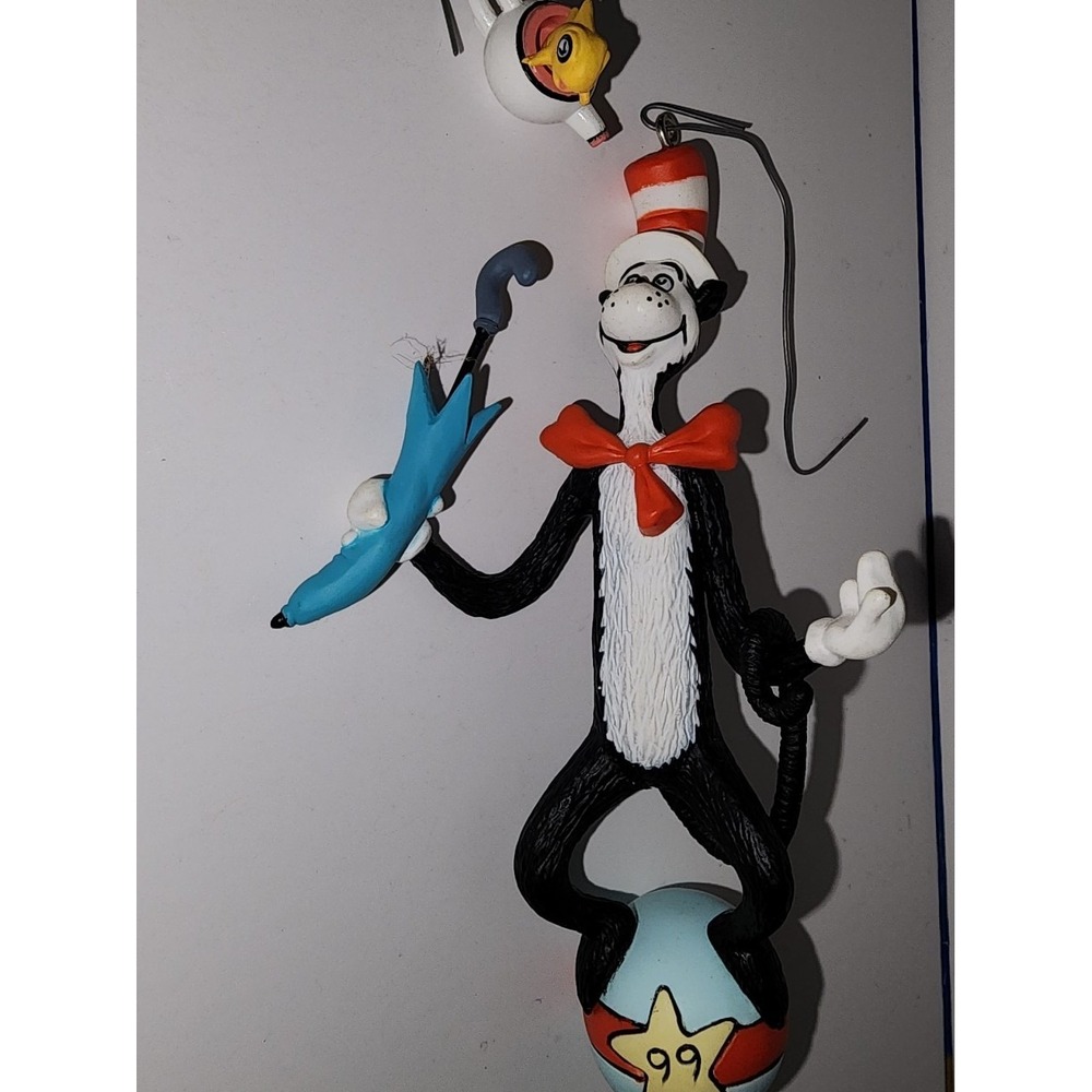 Hallmark 1999‎ The Cat In The Hat Dr Suess Christmas Ornament